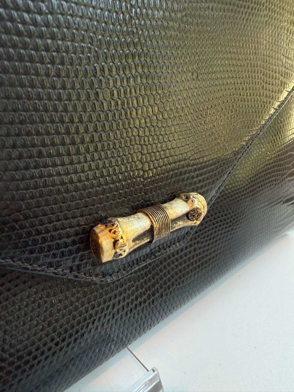 Gucci ‘Exotic Vintage Envelope Clutch/Shoulder Bag’ - Picture 5 of 15